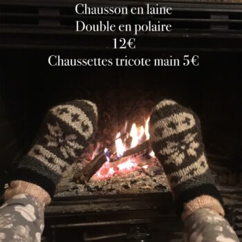 Chausson et chaussette facebook